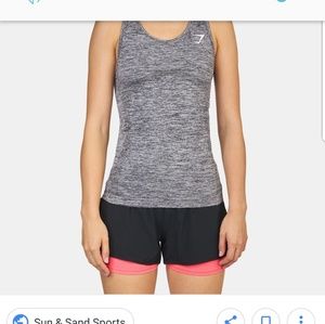 Gymshark gray tanktop